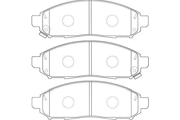 KAVO PARTS Jarrupala, levyjarru BP-6620